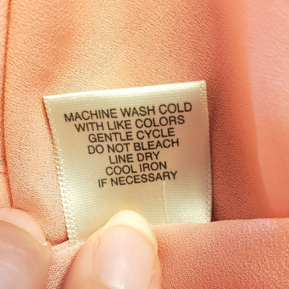 Vtg Christopher & Banks Women’s Size 14 Midi Skirt Flowy Chiffon 90s Cottagecore - Picture 4 of 6